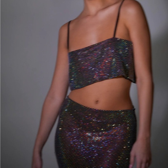 SLA the Label Diamanté Top - Picture 3 of 6